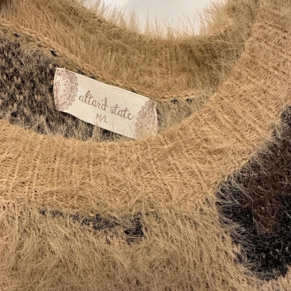 Altard State Women’s Leopard Sweater!!! - Picture 2 of 2